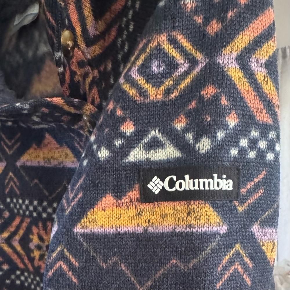 Columbia Multicolor Fleece Pullover - Picture 7 of 9